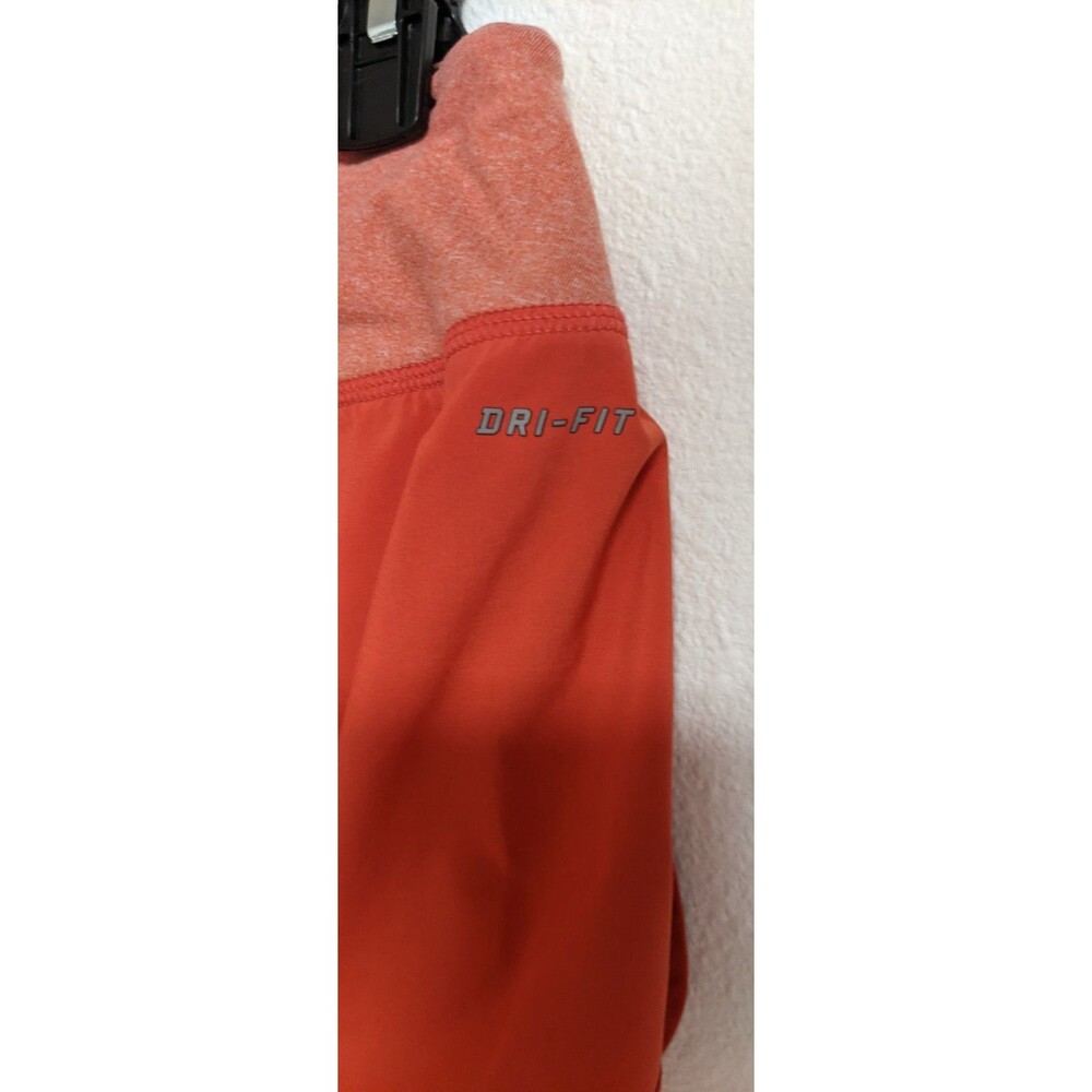 Women's NIKE Orange Athletic Elastic Waist 4" Running Shorts Size Small - Picture 7 of 12